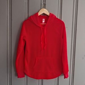 Fuzzy Sweatshirt Pullover Red and Soft